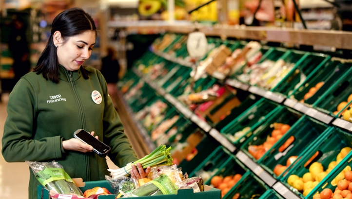 <p>Tesco became the first UK supermarket to disclose its food waste data in 2013</p>